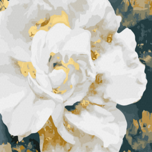 Pictura pe numere – White flower