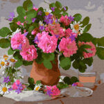 Pictura pe numere Acuarello GX32941
